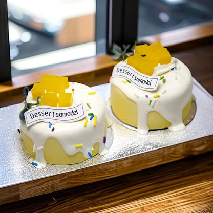 Bolo Fake Modelo De Bolo De Simulação Brinquedos De Adereços De Bolo Modelo de Bolo