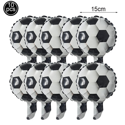 Balões Copa do Mundo Conjunto de balões de festa de futebol, campeonato e balões troféu