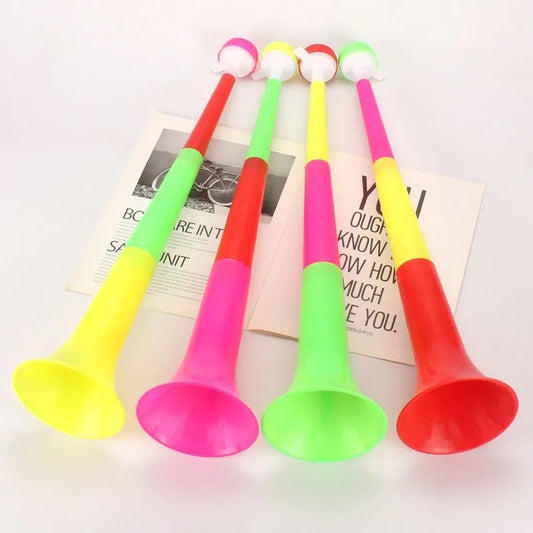 Vuvuzela Brasileira, Corneta Torcedor 57 CM*22.44 Pol, Verde e Vermelho