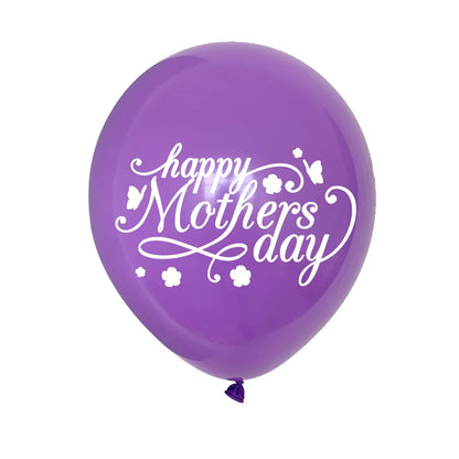 Balões de látex para o Dia das Mães, 10 balões de látex de 12 polegadas para decoração