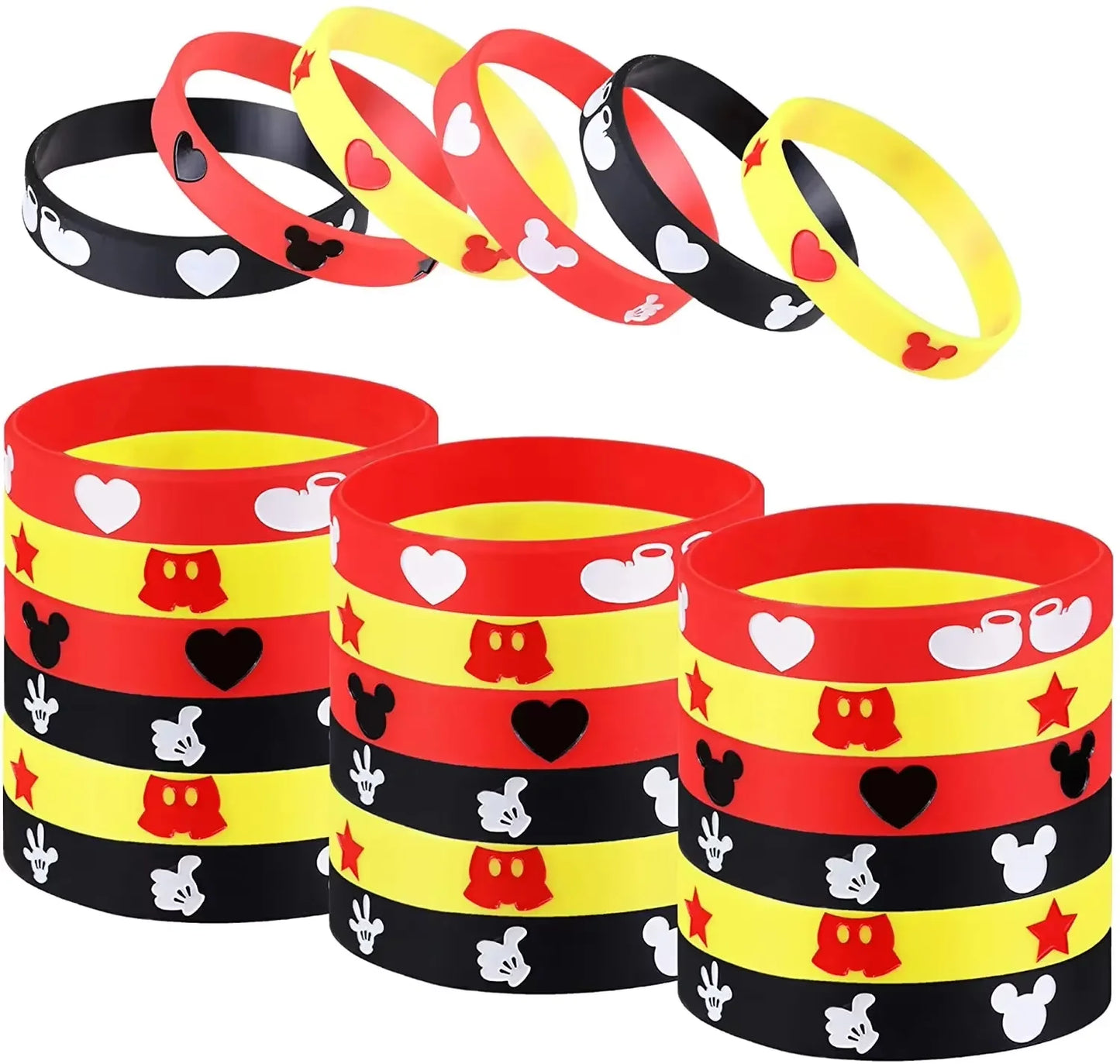 Kit festa aniversário mickey e minnie Decoração Festa Aniversário Infantil Painel + Displays