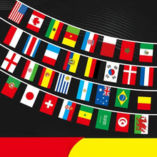 Carregar imagem no visualizador da galeria, Bandeira de corda de 32 países bandeira internacional bandeira Copa do Mundo
