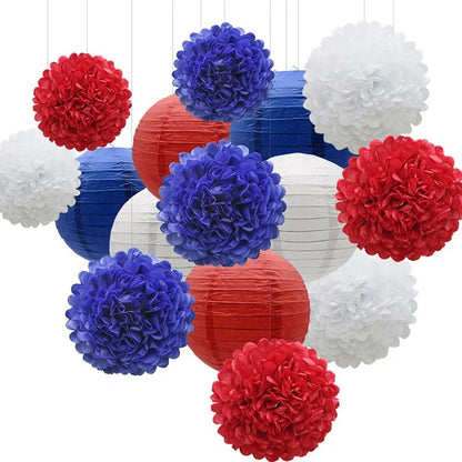 Papel Fã Bola De Papel Decorações De Bolas De Pom Pom Decoração