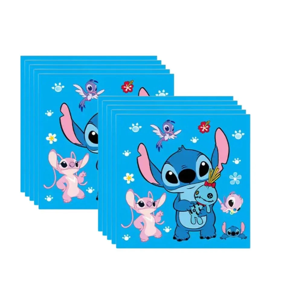 Kit Decoração Festa de Aniversário Infantil Stitch e Angel