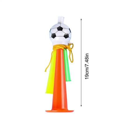 Vuvuzela Copa do Mundo Buzina de futebol Vuvuzela, conjunto de 3 buzinas ar comprimido