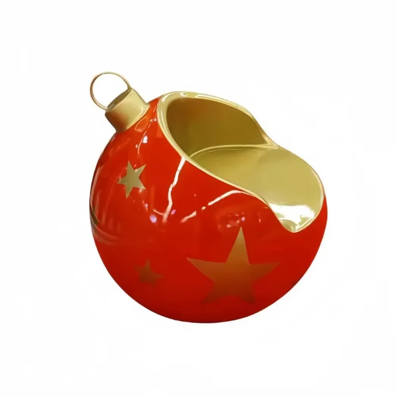 Banco Bola de Natal Gigante para Shopping Center, Poltrona Bola de Natal