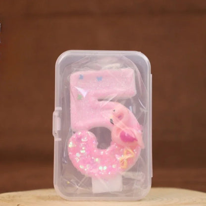 Velas de aniversário, velas numéricas para bolos de aniversário com borboleta e velas