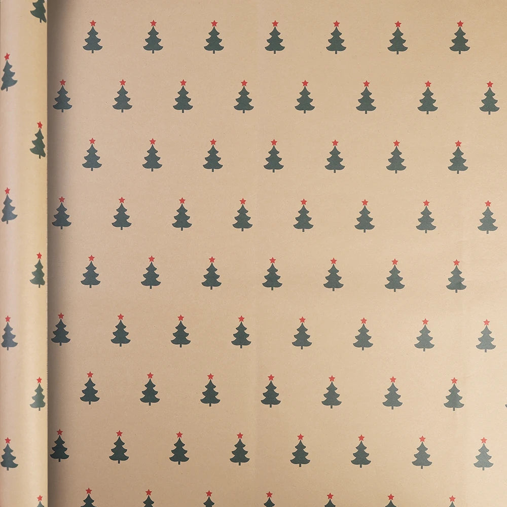 Papel Kraft de Elementos de Natal/de Embrulho de Caixa de Presente Suprimentos Festas