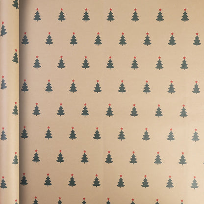 Papel Kraft de Elementos de Natal/de Embrulho de Caixa de Presente Suprimentos Festas