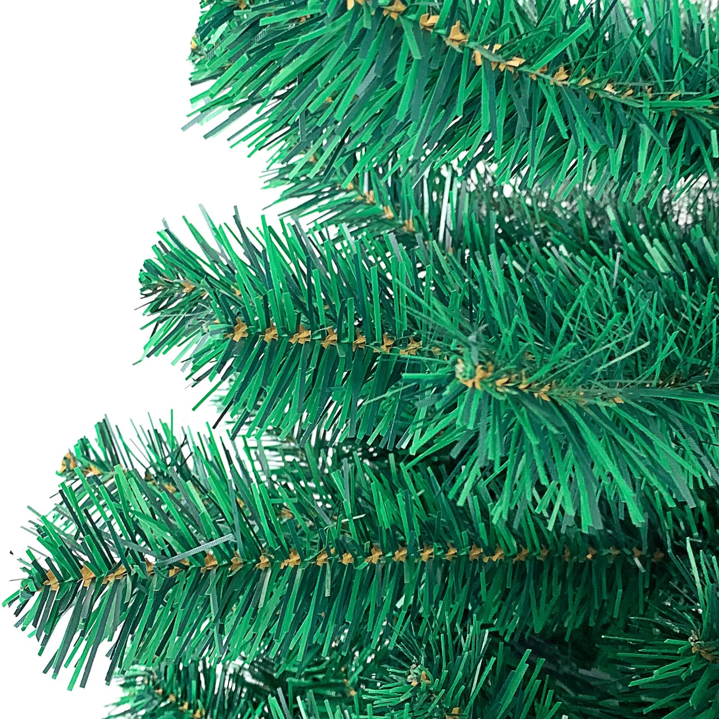 Árvore de Natal variação artificial, pinheiro de Natal colorido em PVC com suporte de metal