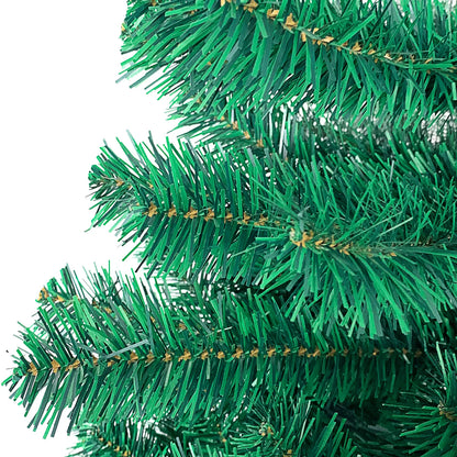 Árvore de Natal variação artificial, pinheiro de Natal colorido em PVC com suporte de metal