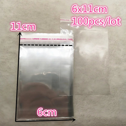 Saco Adesivado Saquinho Plastico Transparente 12x12 - 100 unidades