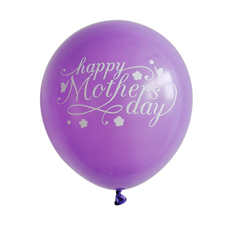 Balões Feliz Dia das Mães 10 peças feliz dia das mães balões de festa temático da mãe