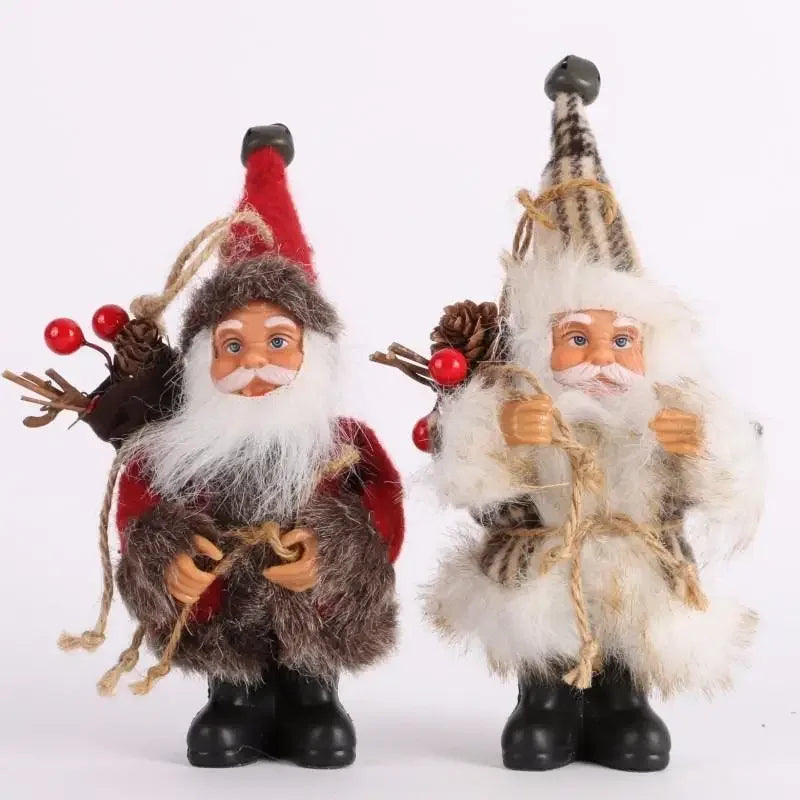 Boneca de Papai Noel, decoração grande de Natal, artesanato, árvore de Nata