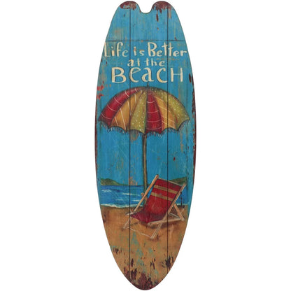 1 peças de prancha de surf decoração de parede pranchas de surf de madeira