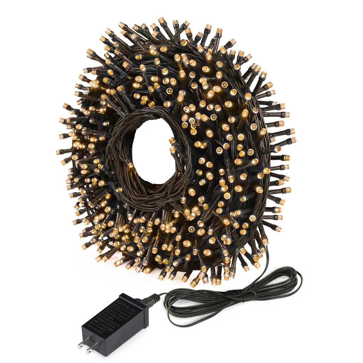 Luzes de fada a bateria para áreas externas de luzes de Natal LED para ambientes internos