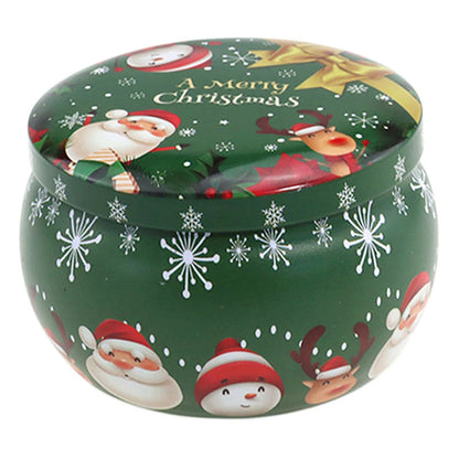 Velas perfumadas de Natal conjunto de presente 70 g fragrância forte velas