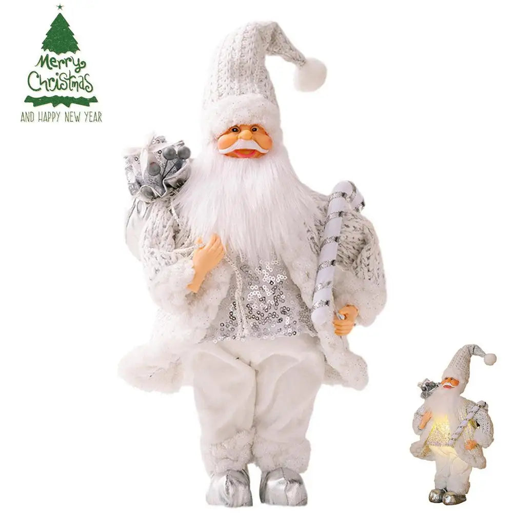 Decoração Natalina Bonecos De Natal Papai Noel 42cm