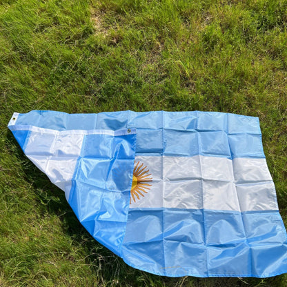 Bandeira Argentina Copa do Mundo 9 x 1,5 m, Bandeira Nacional Grande para Decoração