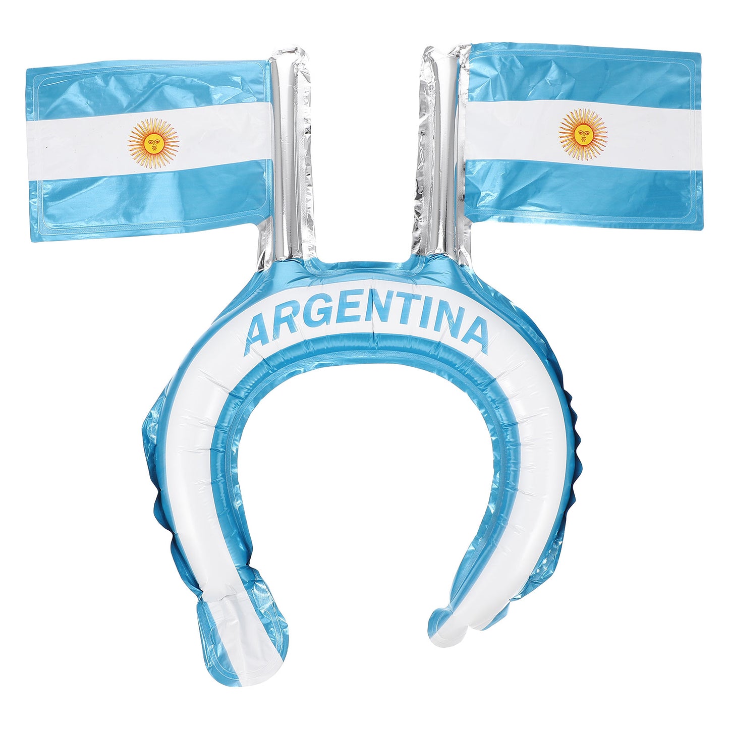 Faixa Copa do Mundo de cabeça com tema de futebol faixa de cabeça para fãs de futebol