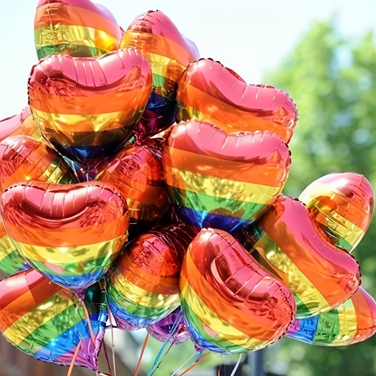 Balões de festa 10 peças | Balões coloridos sortidos de 10 pol. | Pacote de balões de látex