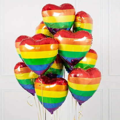 Balões de festa 10 peças | Balões coloridos sortidos de 10 pol. | Pacote de balões de látex