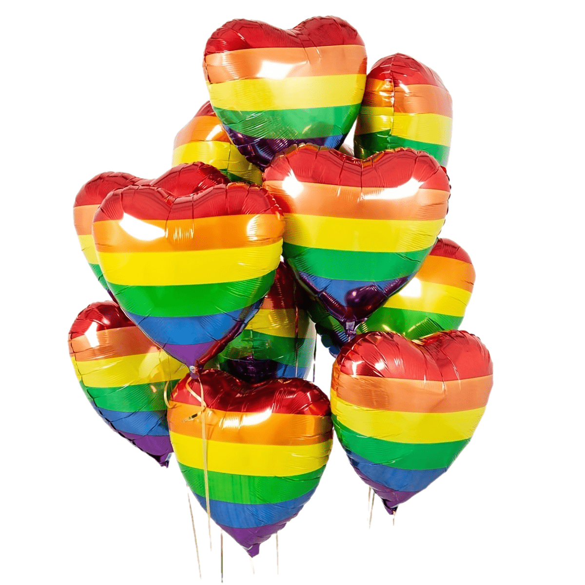 Balões de festa 10 peças | Balões coloridos sortidos de 10 pol. | Pacote de balões de látex