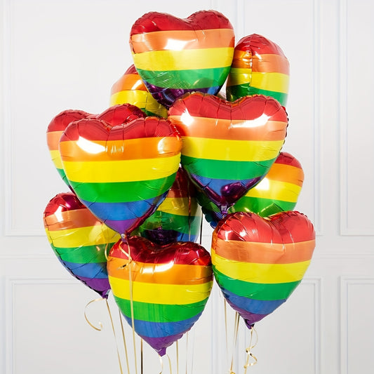 Balões de festa 10 peças | Balões coloridos sortidos de 10 pol. | Pacote de balões de látex