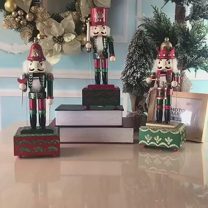 Quebra-nozes de Natal Papai Noel – Boneco de Papai Noel de Natal Quebra-Nozes