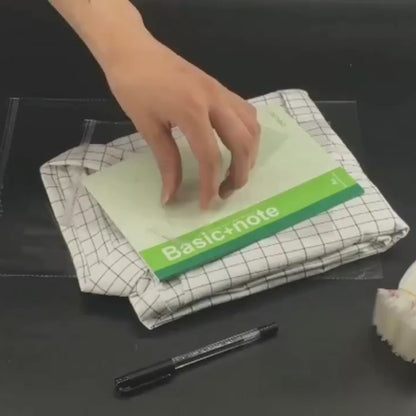 Saco Adesivado Saquinho Plastico Transparente 12x12 - 100 unidades