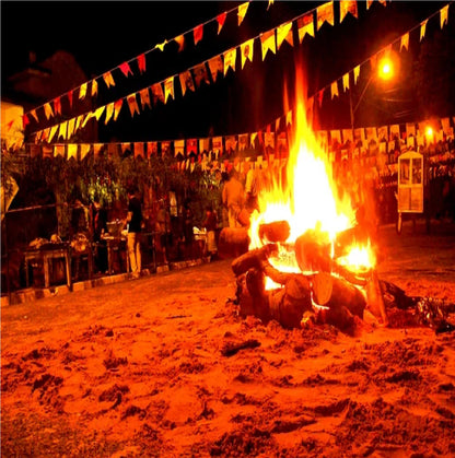 Chama 3D decoração de papelão fogueira feriado festa de fogo artificial