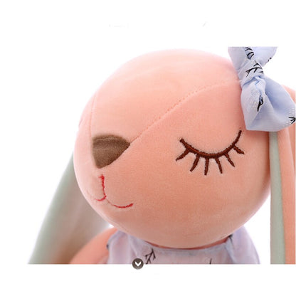 Coelho brinquedos de pelúcia recheado longo orelhudo coelho macio pelúcia decoração