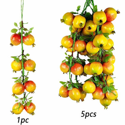 Frutas e Legumes Falsos Fruta Simulada Frutas e Vegetais Artificiais Uvas Decorativas