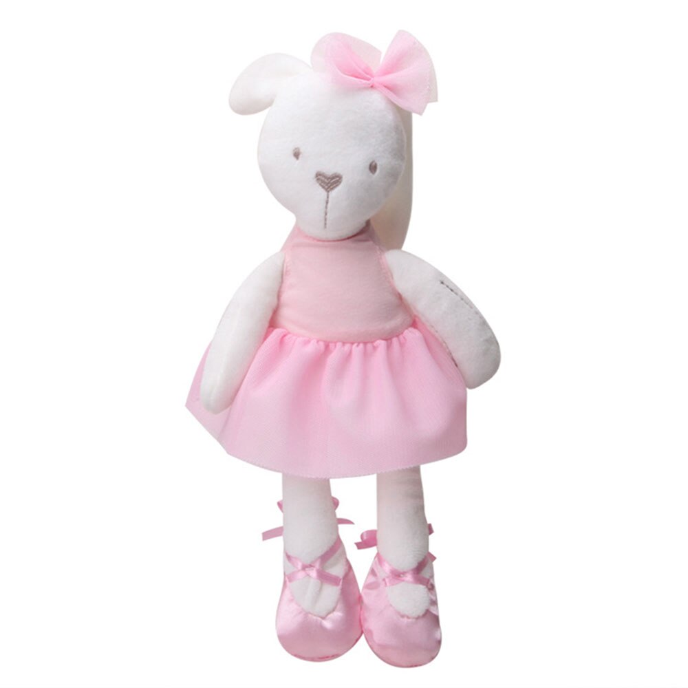 Coelho brinquedos de pelúcia recheado longo orelhudo coelho macio pelúcia decoração
