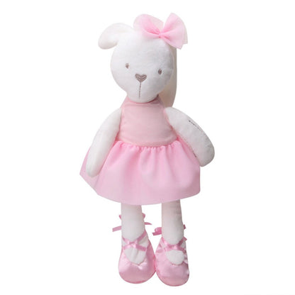 Coelho brinquedos de pelúcia recheado longo orelhudo coelho macio pelúcia decoração
