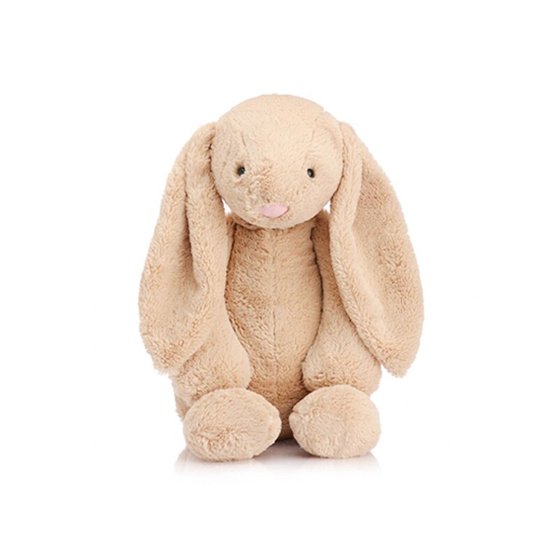 Coelho brinquedos de pelúcia recheado longo orelhudo coelho macio pelúcia decoração