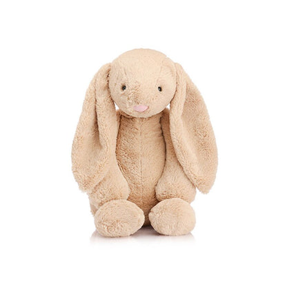 Coelho brinquedos de pelúcia recheado longo orelhudo coelho macio pelúcia decoração