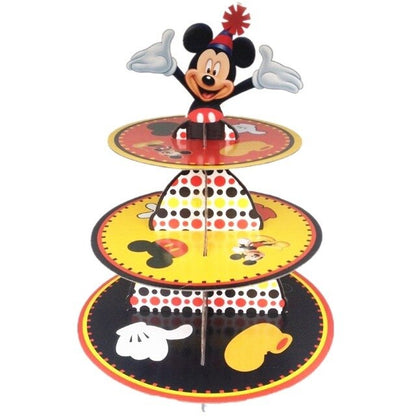 Decorações de bolo de Minnie Mouse  - "Oh Twodles" Topo de bolo de aniversário