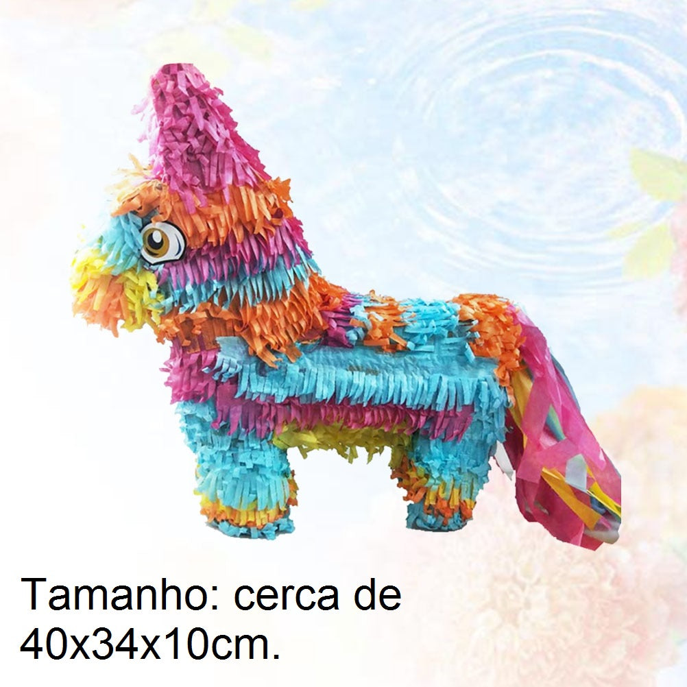 Piñata stuffers vara mini adulto festa meia e decoração piñatas