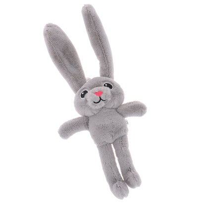 Coelho brinquedos de pelúcia recheado longo orelhudo coelho macio pelúcia decoração