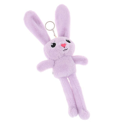 Coelho brinquedos de pelúcia recheado longo orelhudo coelho macio pelúcia decoração