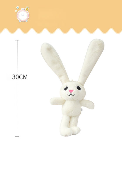 Coelho brinquedos de pelúcia recheado longo orelhudo coelho macio pelúcia decoração