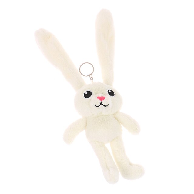 Coelho brinquedos de pelúcia recheado longo orelhudo coelho macio pelúcia decoração
