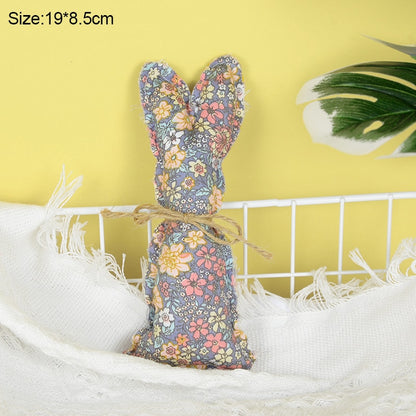 Coelho Pano Decoração Conjunto de 1 peças de Decoração de Páscoa Tecido Coelhinhos