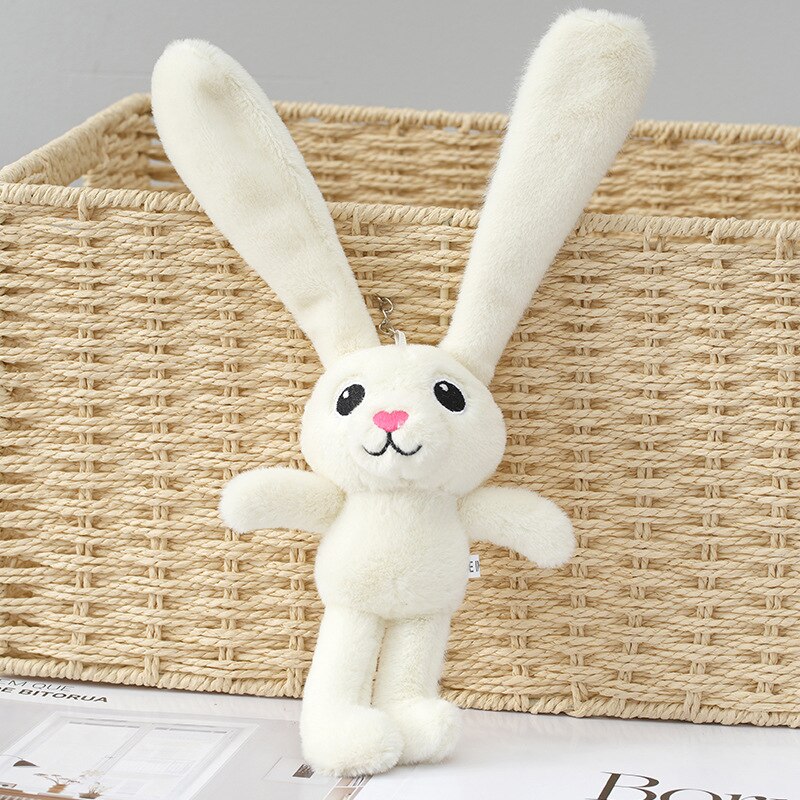 Coelho brinquedos de pelúcia recheado longo orelhudo coelho macio pelúcia decoração
