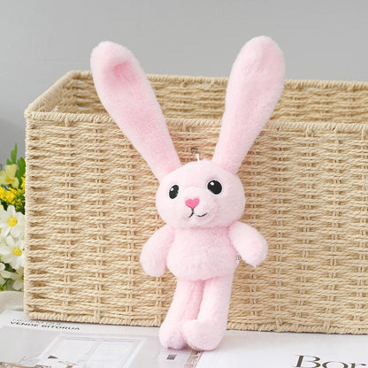 Coelho brinquedos de pelúcia recheado longo orelhudo coelho macio pelúcia decoração